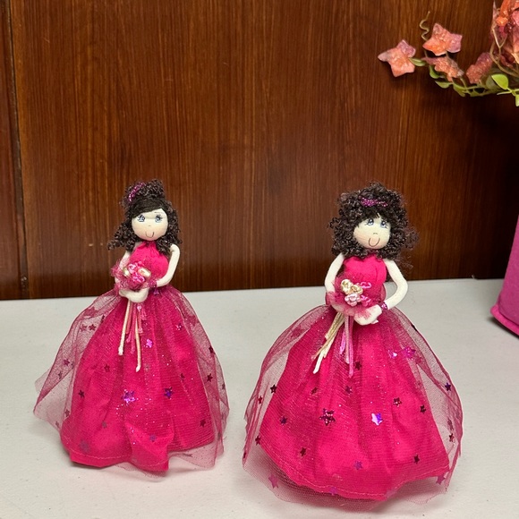 Hand made Dolls for Quinceñera centerpiece or cake topper - Picture 9 of 14